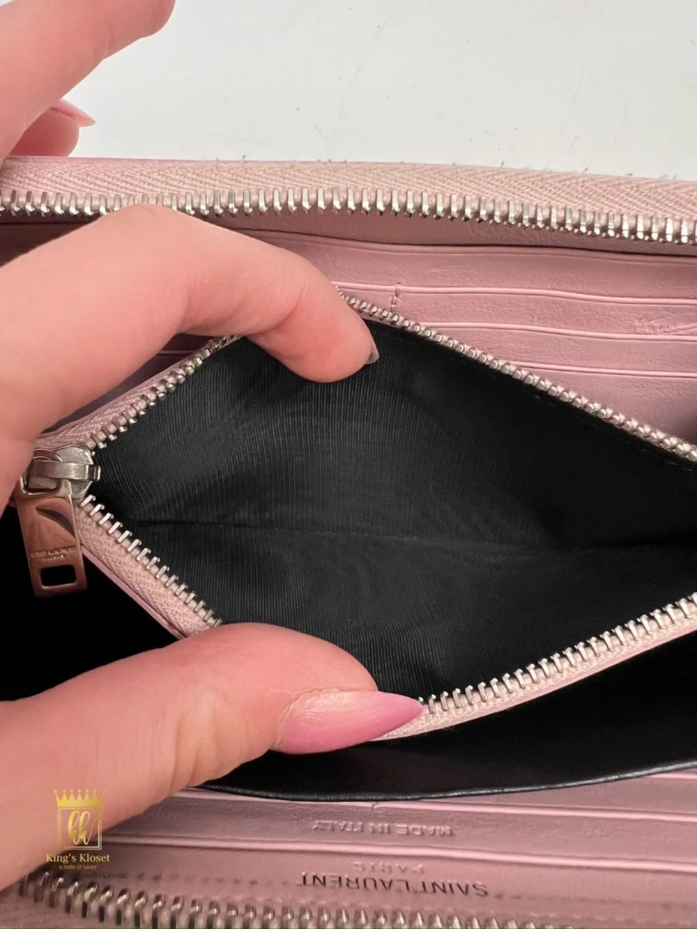YSL zip around wallet - Picture 8 of 11